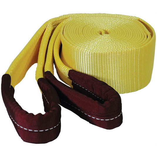 K Tool International Tow Strap With Looped End 3in. x 30ft. 30;000lbs