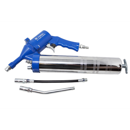 K Tool International Grease Gun Air-powered; Pistol-grip (1200-6000psi)