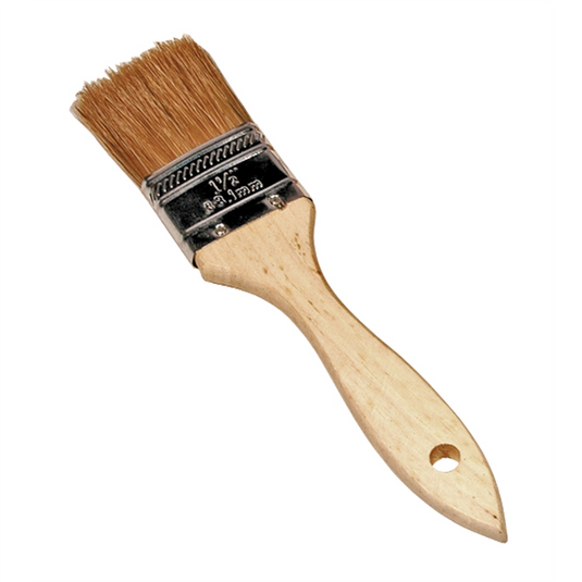 K Tool International BRUSH UTILITY 1-1/4IN. NATURAL BRISTLES WOOD HNDLE