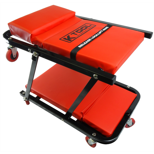 K Tool International Creeper Seat 40 in. 2-in-1 Foldable
