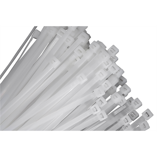 K Tool International Cable Zip Tie 7 in. Natural 100/Pack 50 lb. Tensile