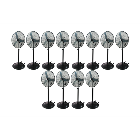K Tool International 30"" Pedestal Industrial Fan (Pallet of 12)