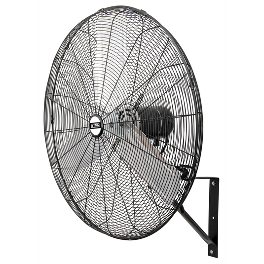K Tool International 30"" Oscillating Wall Mount Industrial Fan