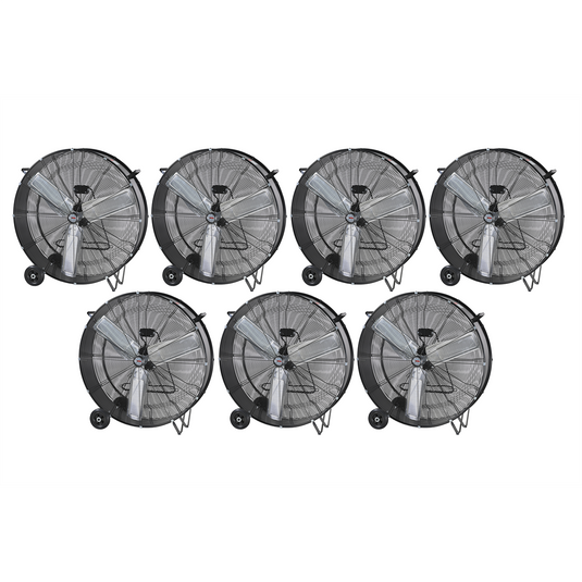 K Tool International 30"" Direct Drive Drum Fan (Pallet of 7)