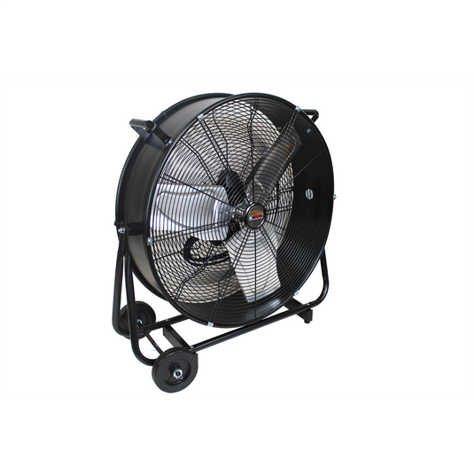 K Tool International 24"" Direct Drive Industrial Tilting Drum Fan