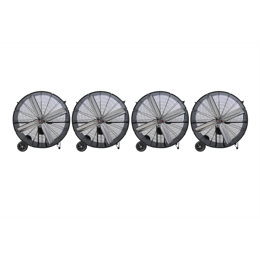 K Tool International 42"" Belt Drive Industrial Drum Fan (Pallet of 4)