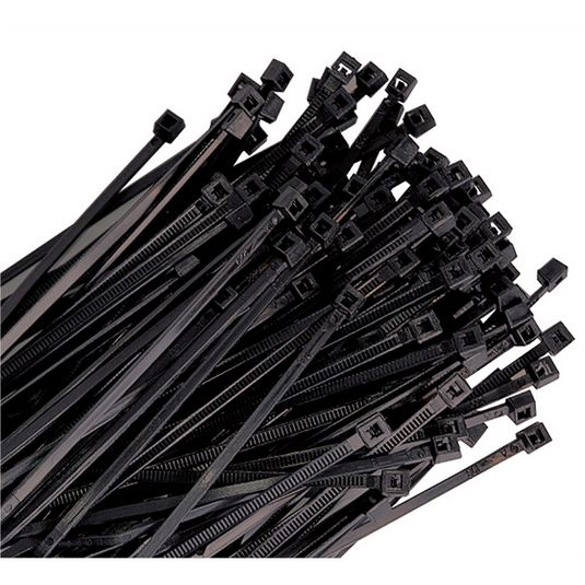 K Tool International Cable Zip Tie 24 In. Black 50 Pack