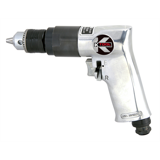K Tool International Air Drill Reversible 3/8"" Drive