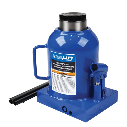 K Tool International Bottle Jack 50 Ton (Welded)