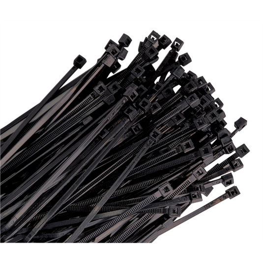 K Tool International Cable Ties; 11"" Black (Knox Tools)