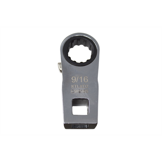 K Tool International Ratcheting Crowfoot Wrench 9/16 Inch 3/8 Inch Drive