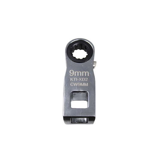 K Tool International Ratcheting Crowfoot Wrench 9mm 3/8 Inch Drive