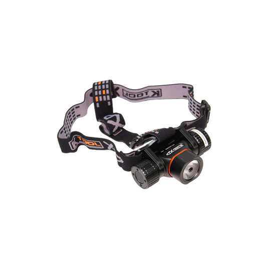 K Tool International Rechargeable 2;000 Lumens Headlamp/Flashlight