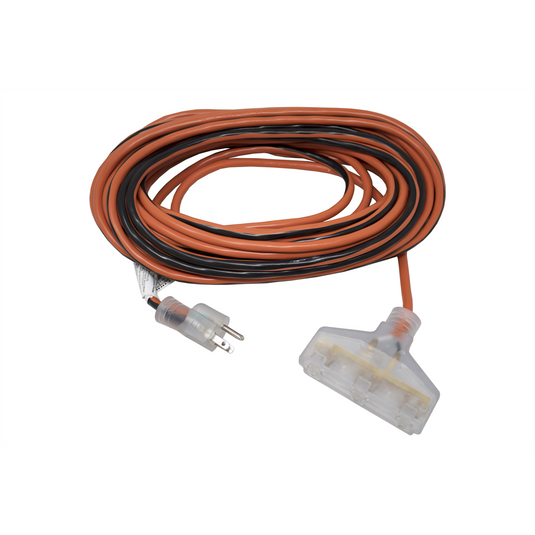 K Tool International 50 ft 14/3 Triple Tap Cord