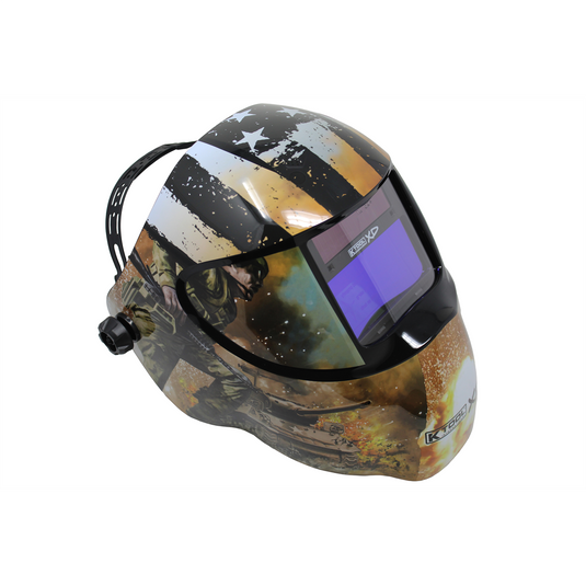 K Tool International Desert Patriotic Welding Helmet