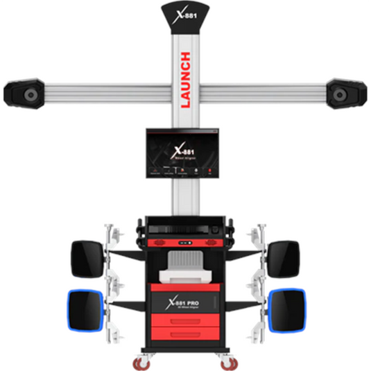 Launch Tech USA X-881 PRO Professional Mobile 3D Wheel Aligner (US)