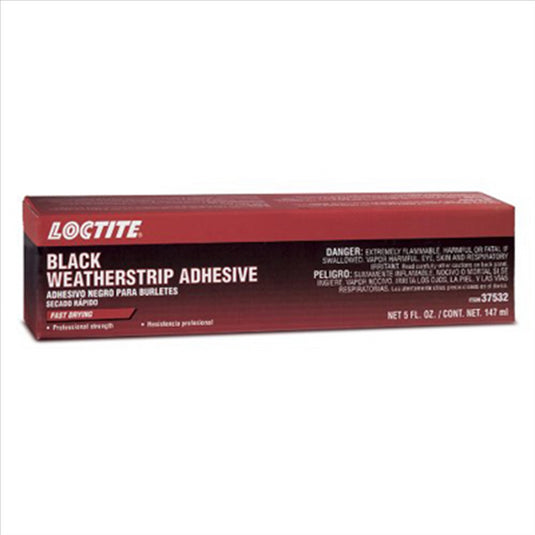 Black Weatherstrip Adhesive