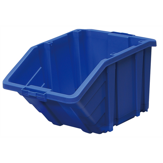 ShopSol Mobile Storage Bin; Blue