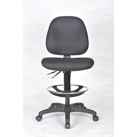 ShopSol Workbench Chair -Upholstered Mid Back Deluxe