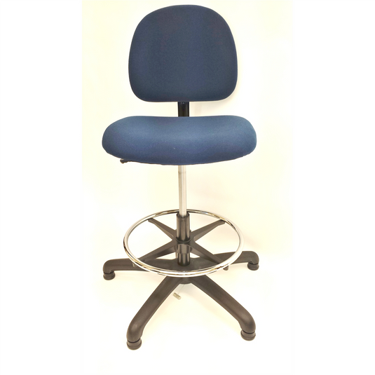 ShopSol ESD Chair - High Height - Value Line - Blue