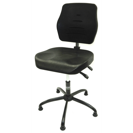 ShopSol Workbench Chair; Polyurethane; Deluxe; Low