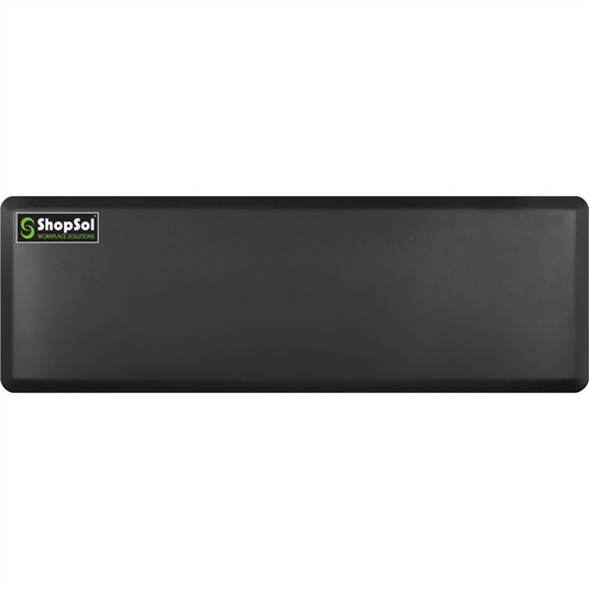 ShopSol Anti-Fatigue Mat Supreme 6' x 2' Black 62SSBLK
