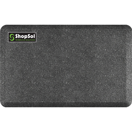 ShopSol Anti-Fatigue Mat Stand Smart 32"" x 20"" Mosaic Ste