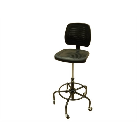 ShopSol Workbench Chair w/ polyurethane Seat and Backrest
