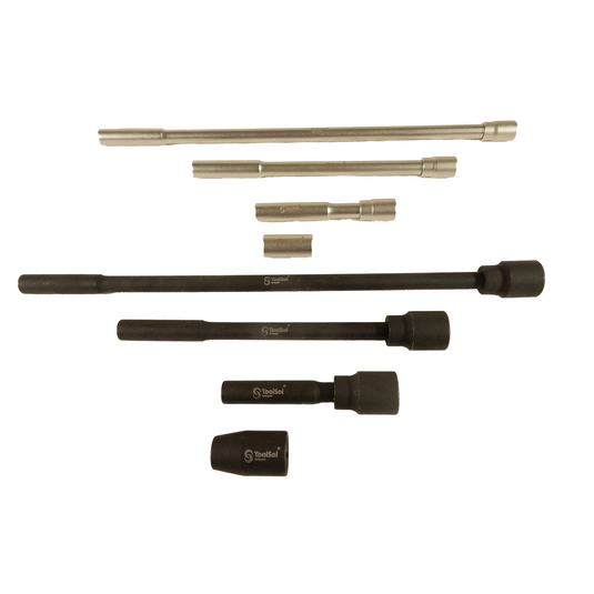 ShopSol Hex Bit Extension 8pc Set 1/4 ~ 3/8 Drive