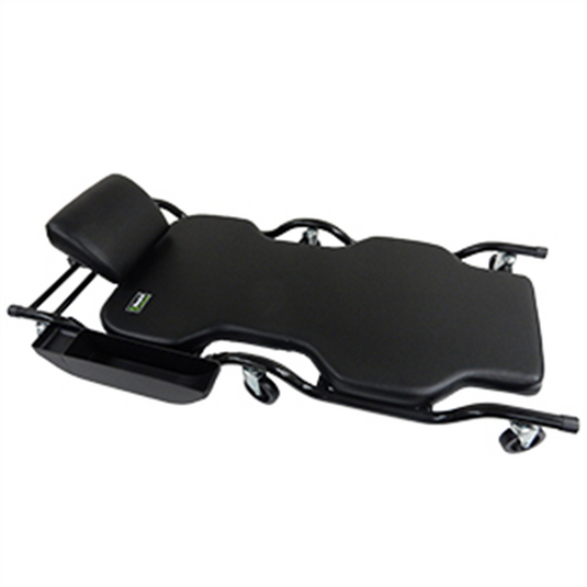 ShopSol Creeper - 500 lbs capaciy w/ Adjustable Headrest; LED Light and parts tray