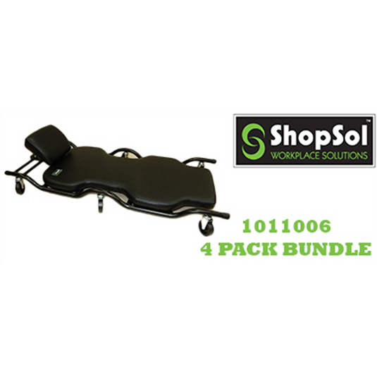 ShopSol ShopSol Wide Body; Heavy Duty Creeper (LDS1010903) 4-pack Bundle