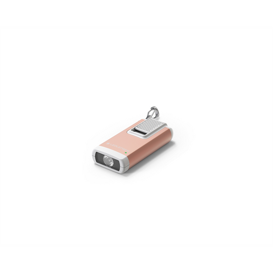 LEDLENSER INC Ledlenser K6R Rose Gold; Powerful and rechargeable keychain light with up to 400 lumens.