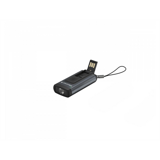 LEDLENSER INC Lenlenser K6R Rechargeable Safety Keychain Light; Gray