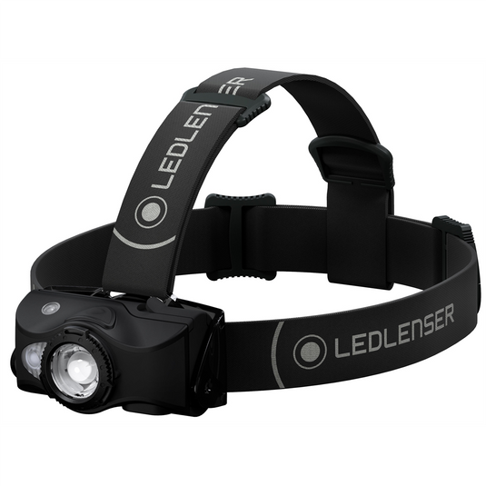 LEDLENSER INC MH8 Black Recharge Headlamp; 600 Lumens