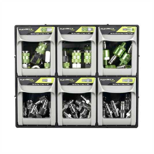 Legacy Manufacturing No Longer Available Flexzilla Pro High Flow Accessory Bin Kit; 1/4