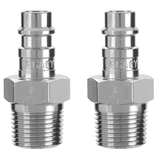 Legacy Manufacturing Flexzilla High Flow Plug; 1/4 Body; 3/8 MNPT