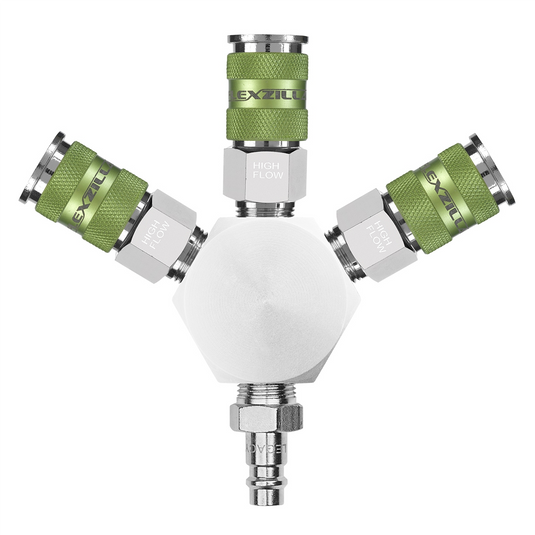 Legacy Manufacturing Flexzilla Pro High Flow 3-Way Manifold