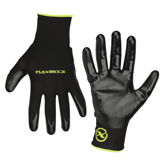 Legacy Manufacturing Flexzilla&reg; Nitrile Dip Gloves; Black; XL