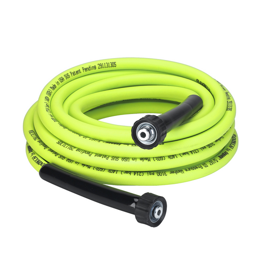Legacy Manufacturing Flexzilla&reg; Pressure Washer Hose; 5/16"" x 25�; 3100PSI; M22 Fittings