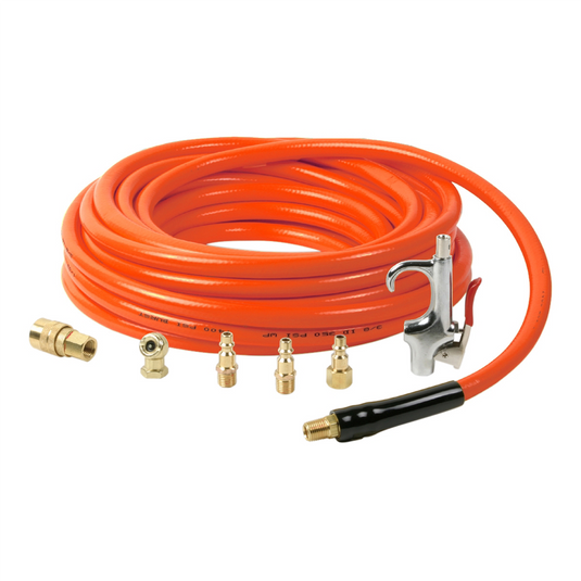Legacy Manufacturing 7pc air kit 3/8""50' air hose &