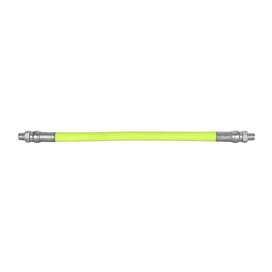 Legacy Manufacturing Flexzilla 12"" Grease Hose; 3/16"" MNPT End