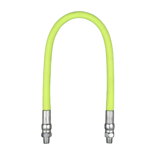 Legacy Manufacturing Flexzilla 18"" Grease Hose; 3/16"" MNPT Ends