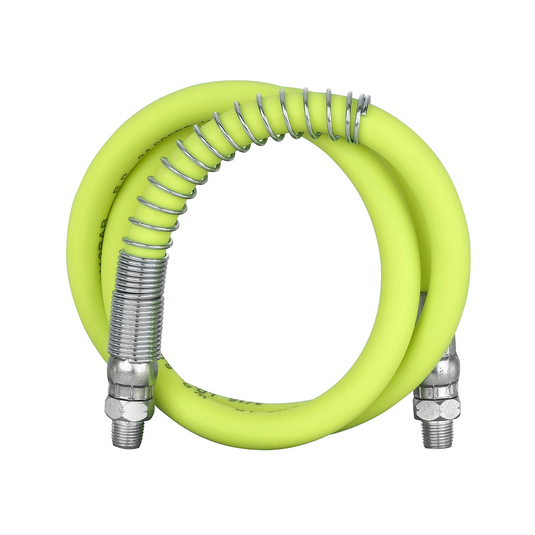 Legacy Manufacturing Flexzilla 36"" Grease Hose 3/16"" MNPT Spring Guard