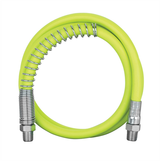 Legacy Manufacturing Flexzilla 36"" Grease Hose; 1/8"" MNPT  Spring Guard