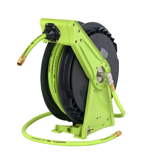 Legacy Manufacturing Flexzilla Retractable Air Hose Reel; Open Face
