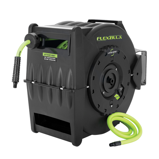 Legacy Manufacturing Levelwind 3/8in. x 75ft. retractable Flexzilla air