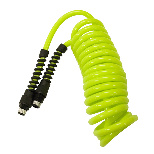 Legacy Manufacturing Flexzilla Polyurethane Recoil Hose; 1/4"" x 10'