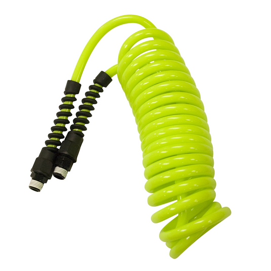 Legacy Manufacturing Flexzilla Polyurethane Recoil Hose; 1/4"" x 15'