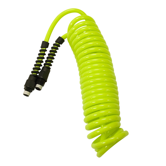 Legacy Manufacturing Flexzilla Polyurethane Recoil Hose; 1/4"" x 20'