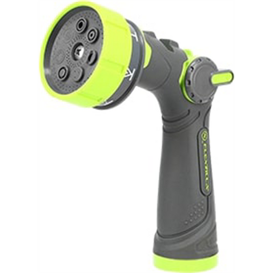 Legacy Manufacturing Flexzilla Garden Hose Nozzle - Heavy Duty 7-Pattern Adjustable Flow